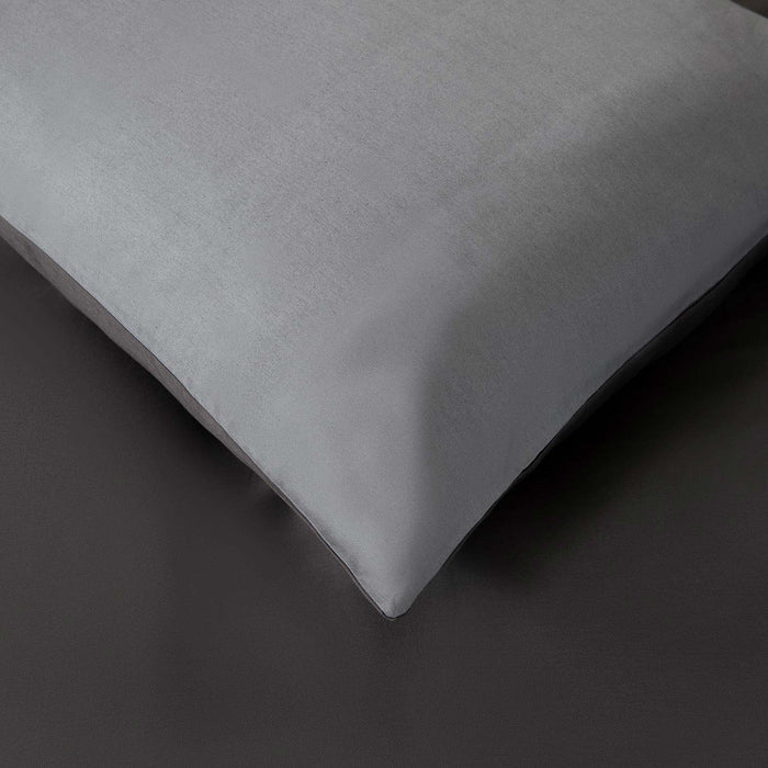 Bettie Duvet Cover Set Single Size 160x220 cm ANTHRACITE/DARK GREY