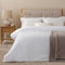 Glad Duvet Cover 230x220 cm White/Cool Grey