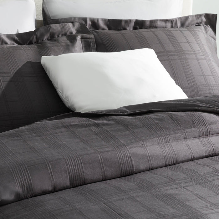 Saule Duvet Cover 200x220 cm Anthracite