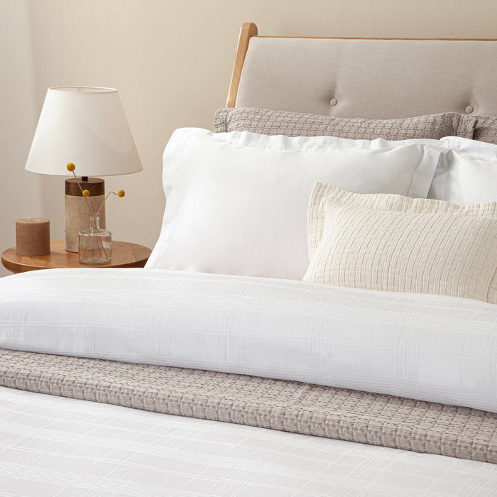 Saule Duvet Cover 260x220 cm White