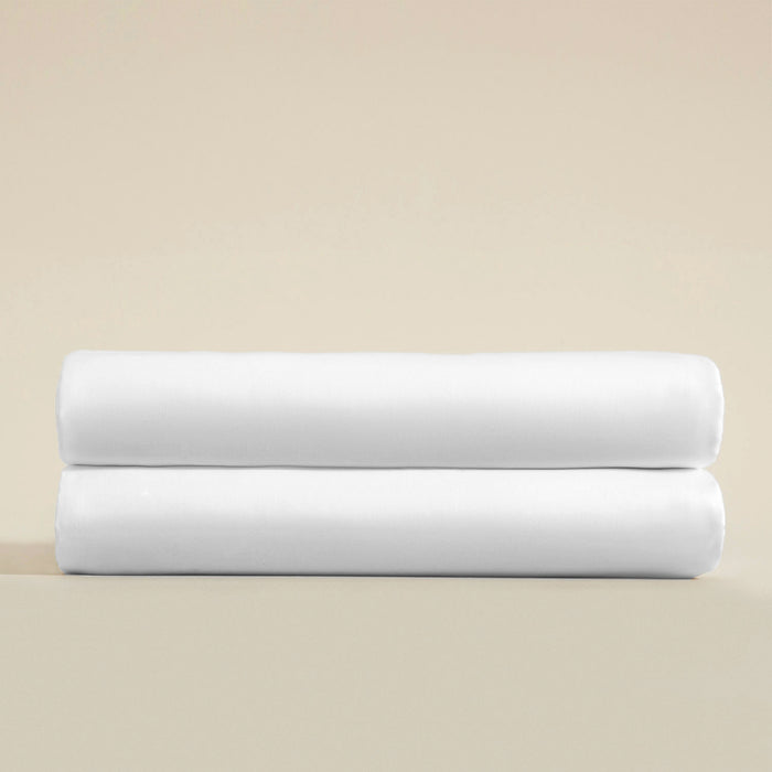 Luxury Flat Sheets 260x280 cm White