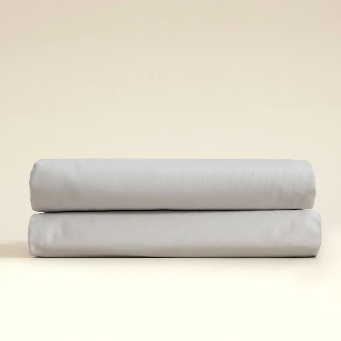 Alana Flat Sheet 180x260 cm Cool Grey