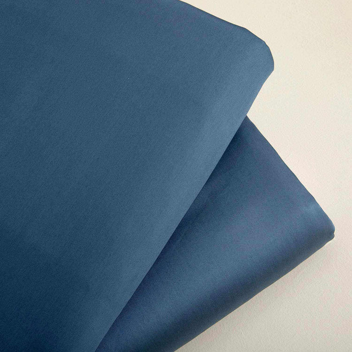 Alana Fitted Sheet 180x200 cm Blue