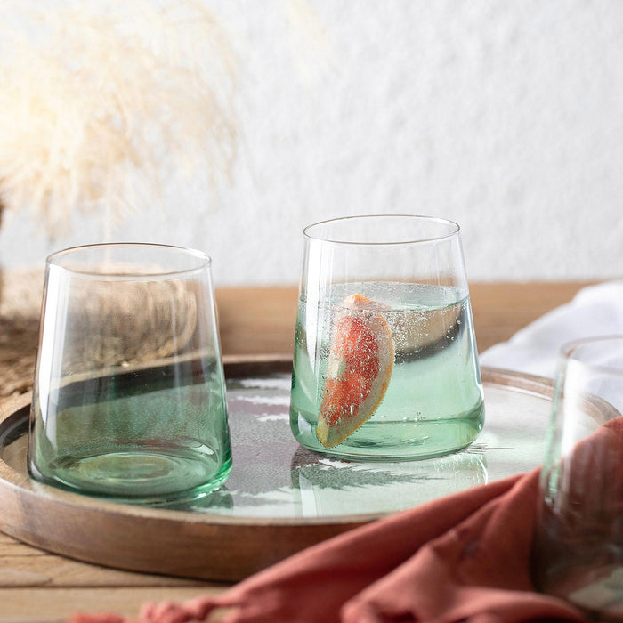 Cool Water Glass 380 ml Green