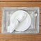 Baglıore Place Mat 35x50 cm White-Silver