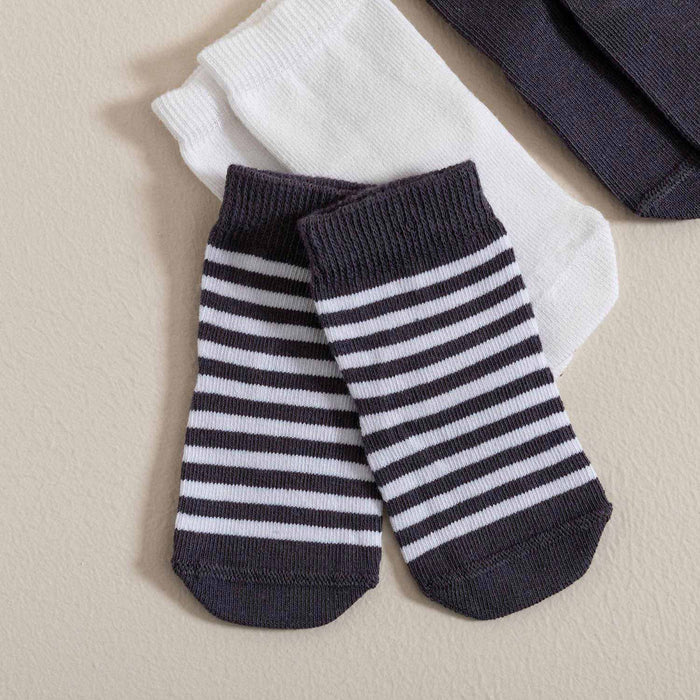Triko 3 Pcs Socks Ecru