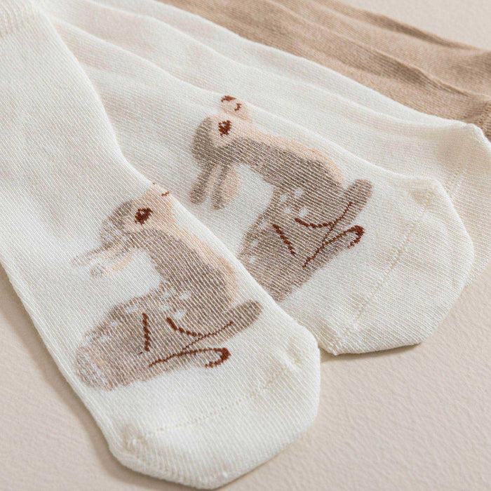 Forest 3 Pcs Socks Ecru