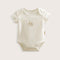 Safari Newborn Short Sleeve Body Ecru