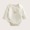 Safari Newborn Long Sleeve Body Ecru