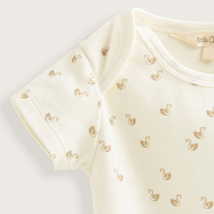 Little Swan Printed Body Ecru