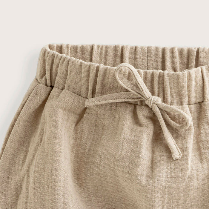 Little Swan Ruffled Pants Mink