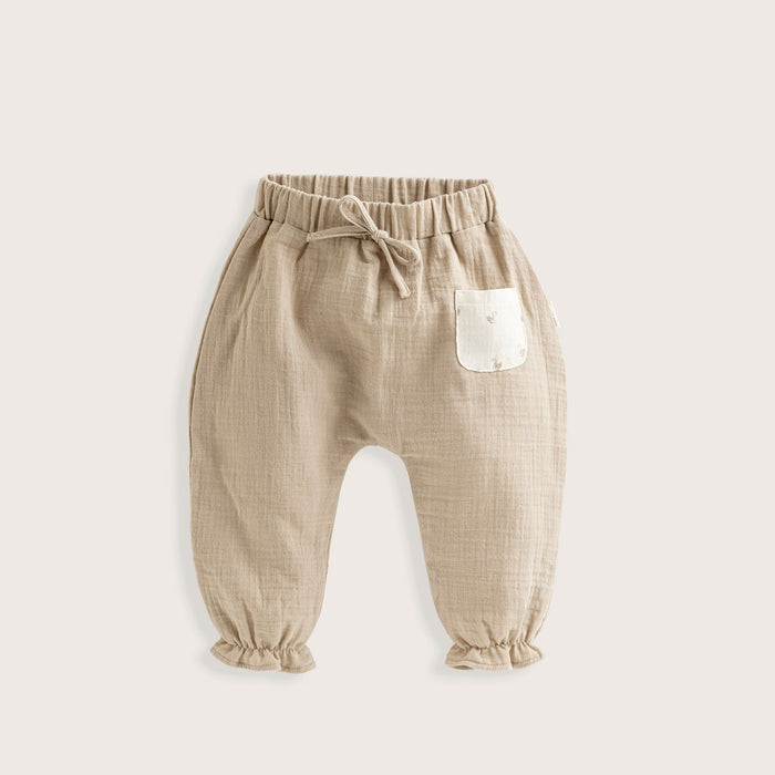 Little Swan Ruffled Pants Mink