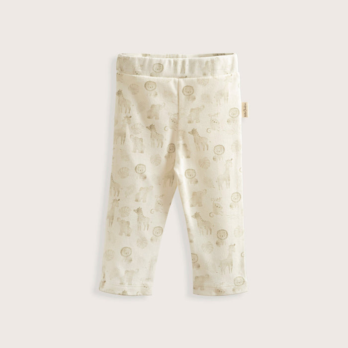 Safari Printed Pants Ecru