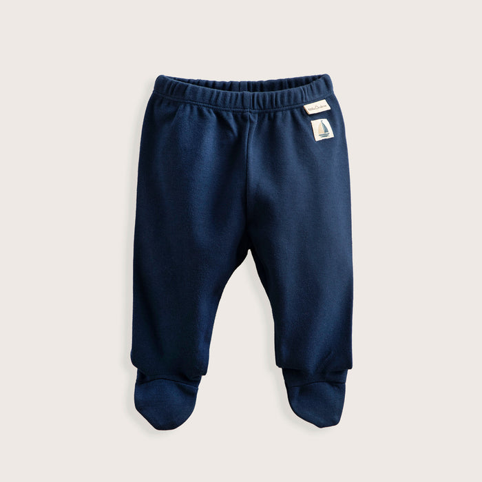 Marine Yenidoğan Footed Pants Navy Blue