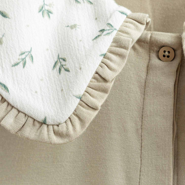 Floral Baby Collar Blouse Mint