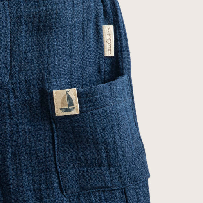 Marine Cargo Pants Navy Blue