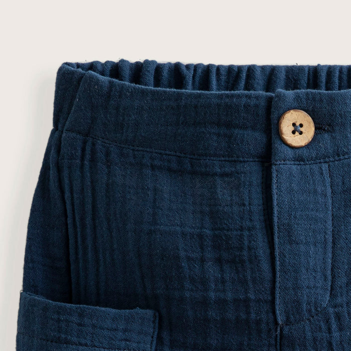 Marine Cargo Pants Navy Blue