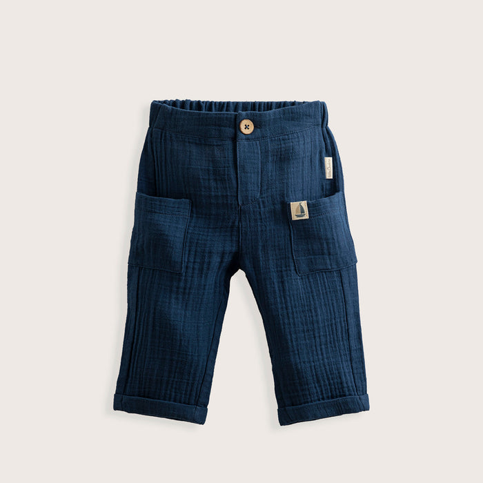 Marine Cargo Pants Navy Blue