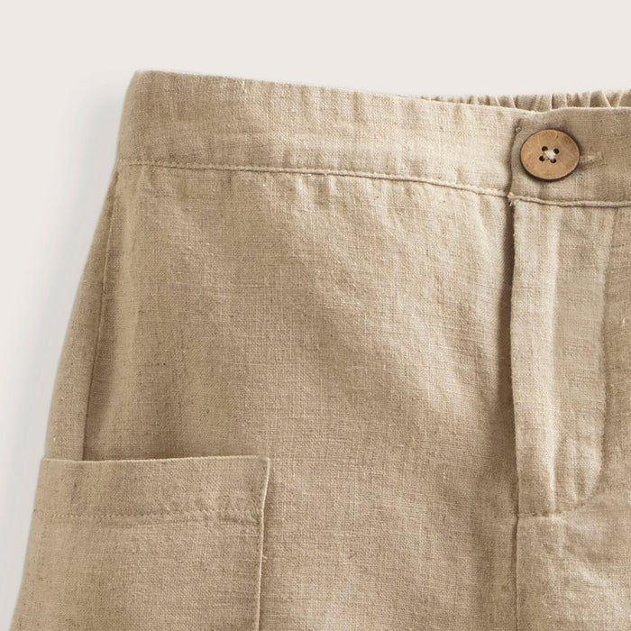 Marine Linen Pants Beige