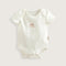 Rainbow Newborn Short Sleeve Body Ecru