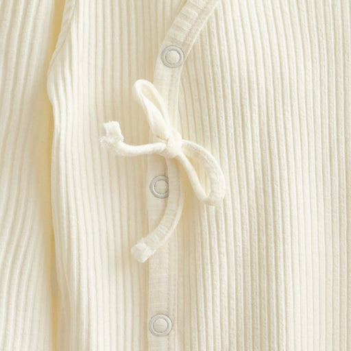 Rainbow Double Breasted Jumpsuit Ecru