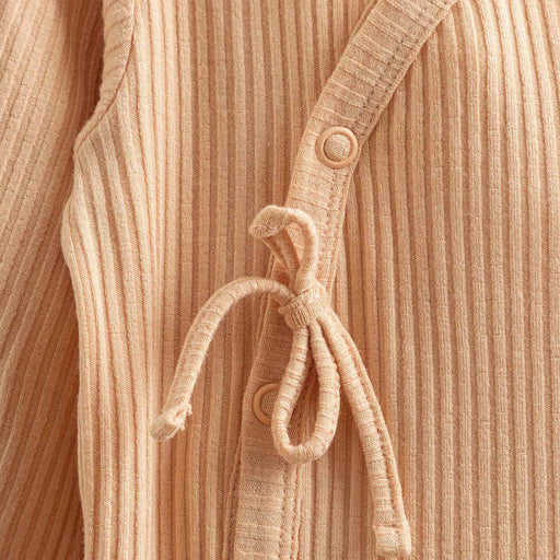 Rainbow Double Breasted Jumpsuit Salmon