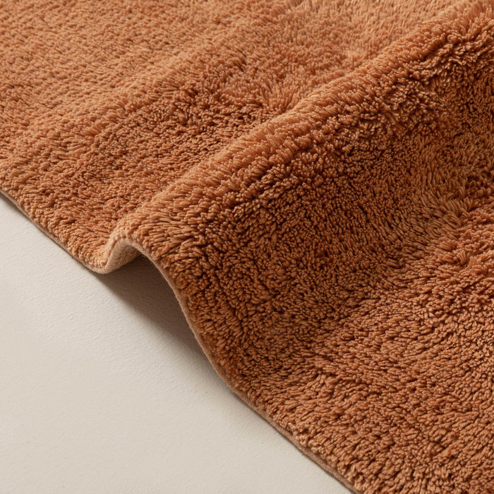 Bamboo Solid Bathmat 40x60 cm Orange