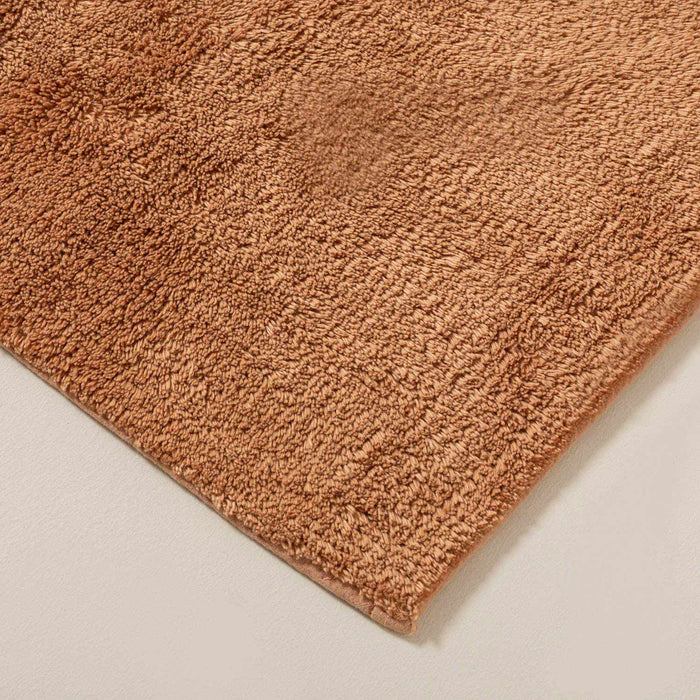 Bamboo Solid Bathmat 40x60 cm Orange