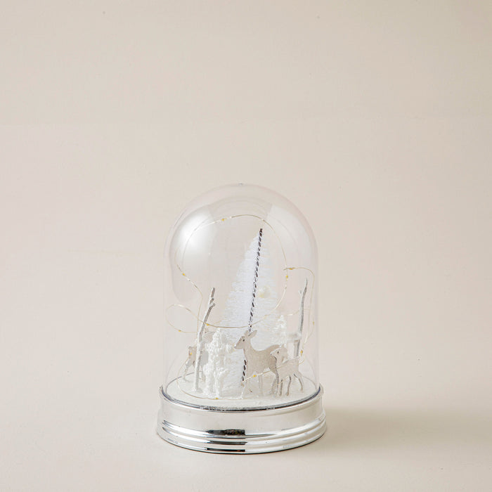 Bello Christmas Bell Jar L Silver