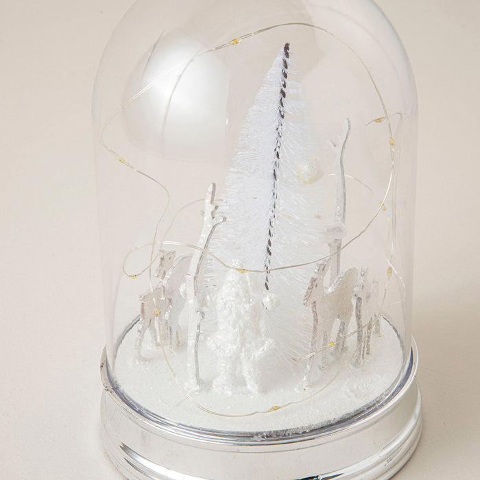 Bello Christmas Bell Jar L Silver