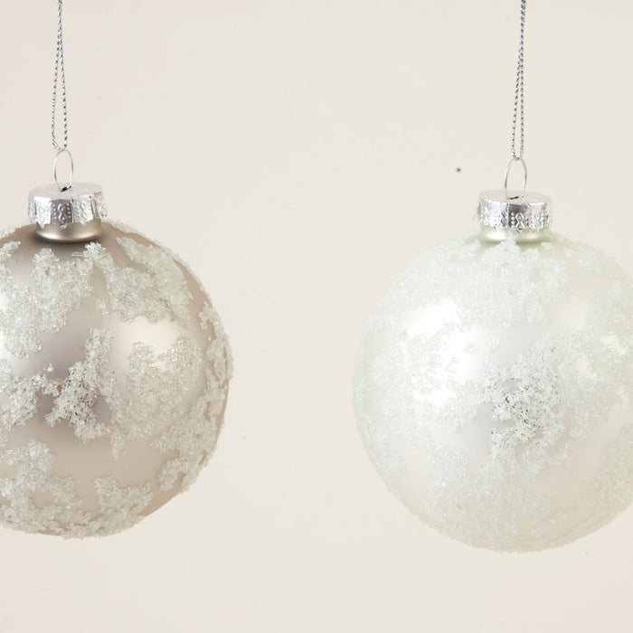 Saho Xmas Ball Set of 12 Silver