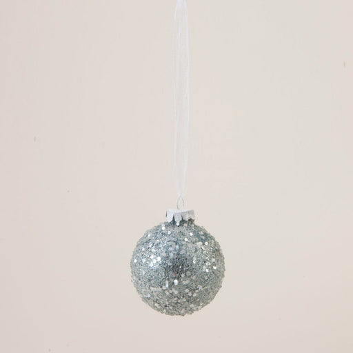 Perlar Xmas Ball Set of 8 Silver