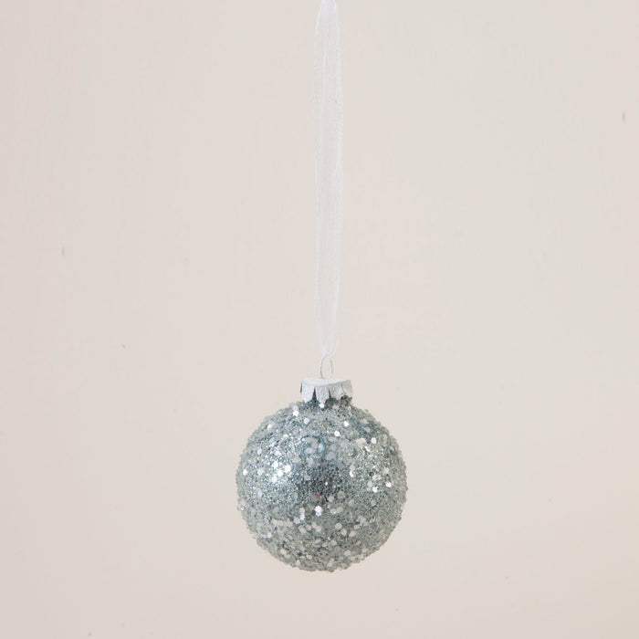 Perlar Xmas Ball Set of 8 Silver