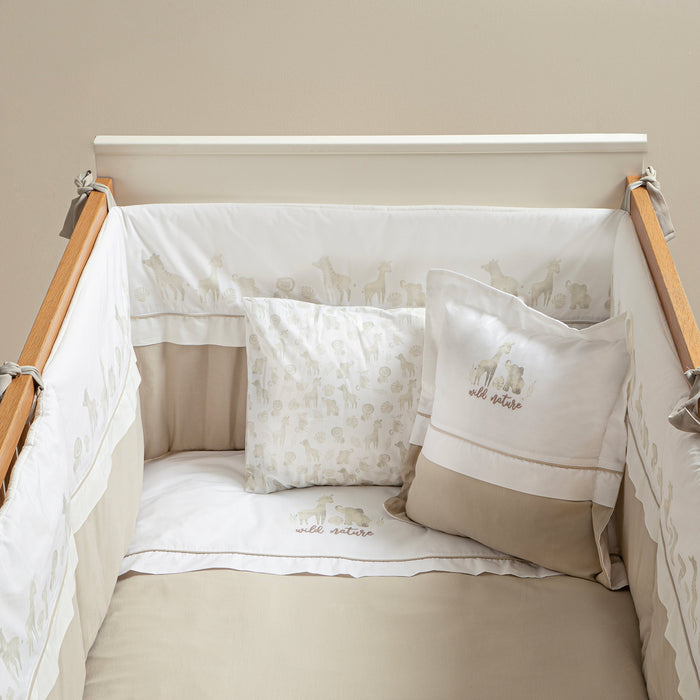 Safari Duvet Cover Set EKRU/MINT