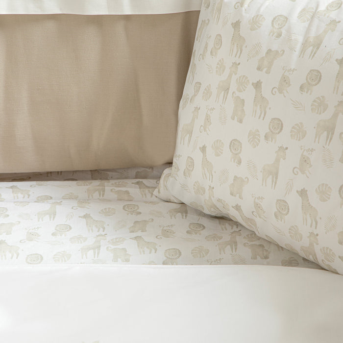 Safari Duvet Cover Set EKRU/MINT