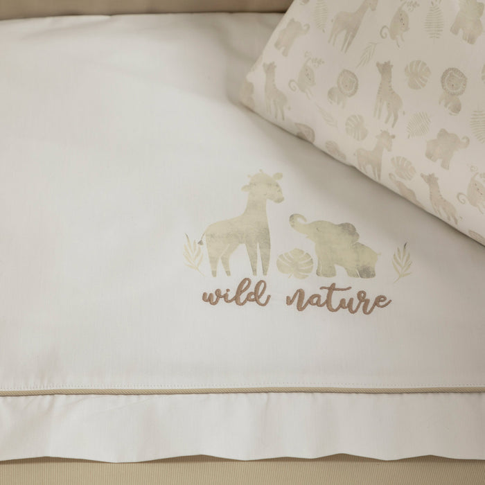 Safari Duvet Cover Set EKRU/MINT