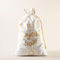 Mari New Year  Decorative Bag L WHITE/GOLD