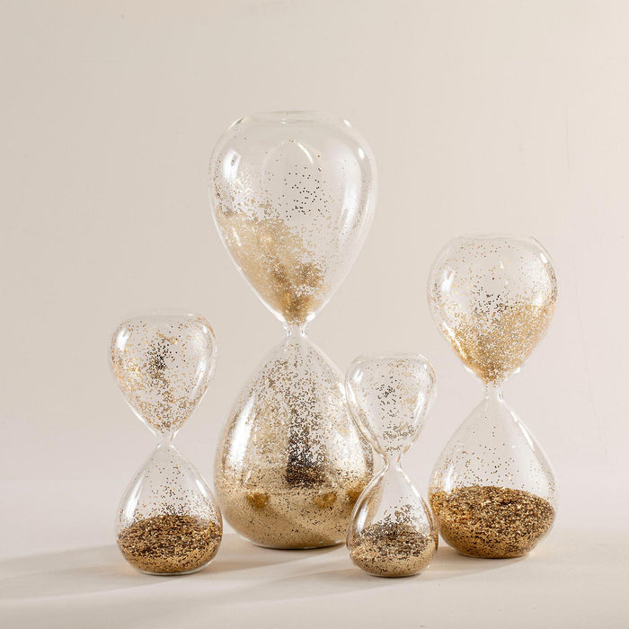 Isıl Hour Glass M TRANSPARENT/GOLD