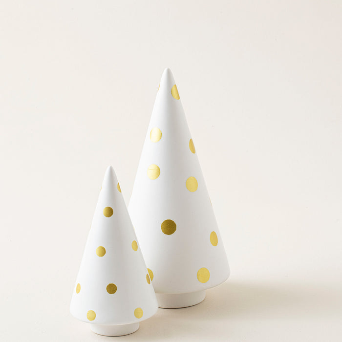 Trao Tree Dot Decorative Object L WHITE/GOLD