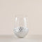 Festa Drinking Glass TRANSPARENT/SILVER