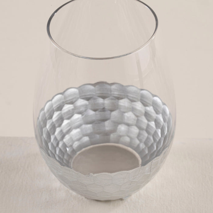 Festa Drinking Glass TRANSPARENT/SILVER