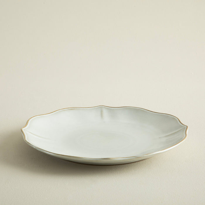Elegant Dinner Plate 28 cm Light Brown