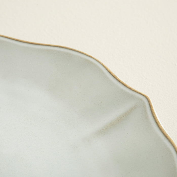 Elegant Dinner Plate 28 cm Light Brown