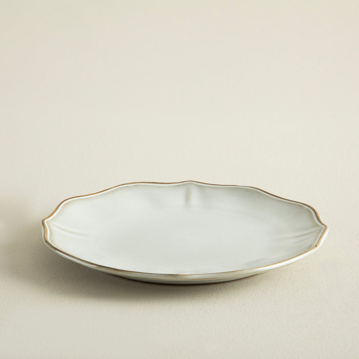 Elegant Side Plate 22 cm Light Brown