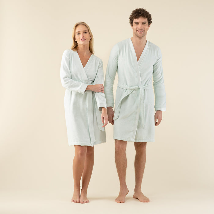 Floss Unisex Bathrobe LAGOON