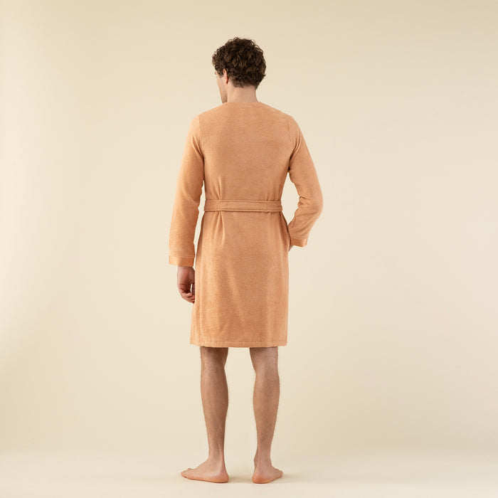 Floss Unisex Bathrobe Mango