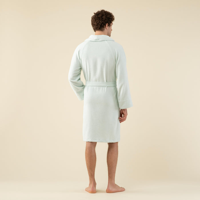 Solid Unisex Bathrobe LAGOON