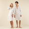 Armin Unisex Bathrobe Ecru