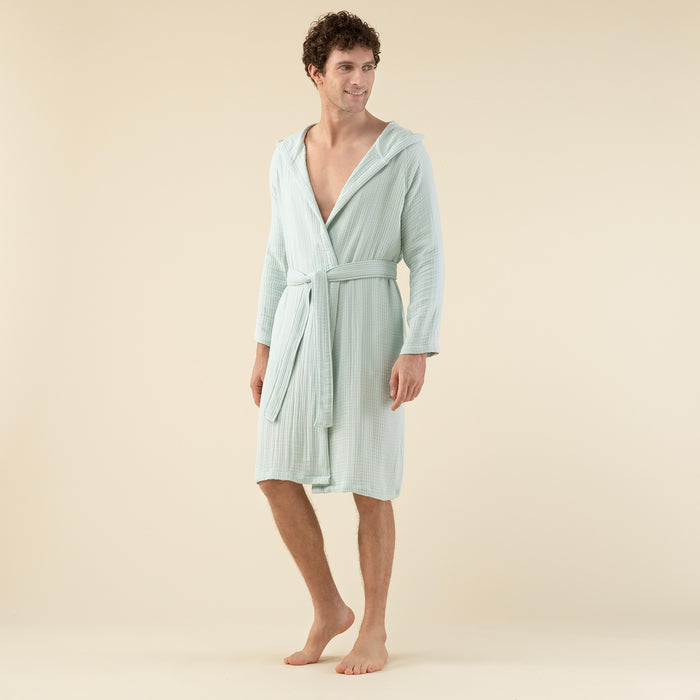 Armin Unisex Bathrobe LAGOON