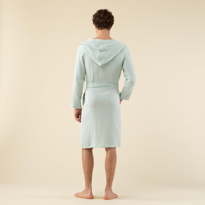 Armin Unisex Bathrobe LAGOON